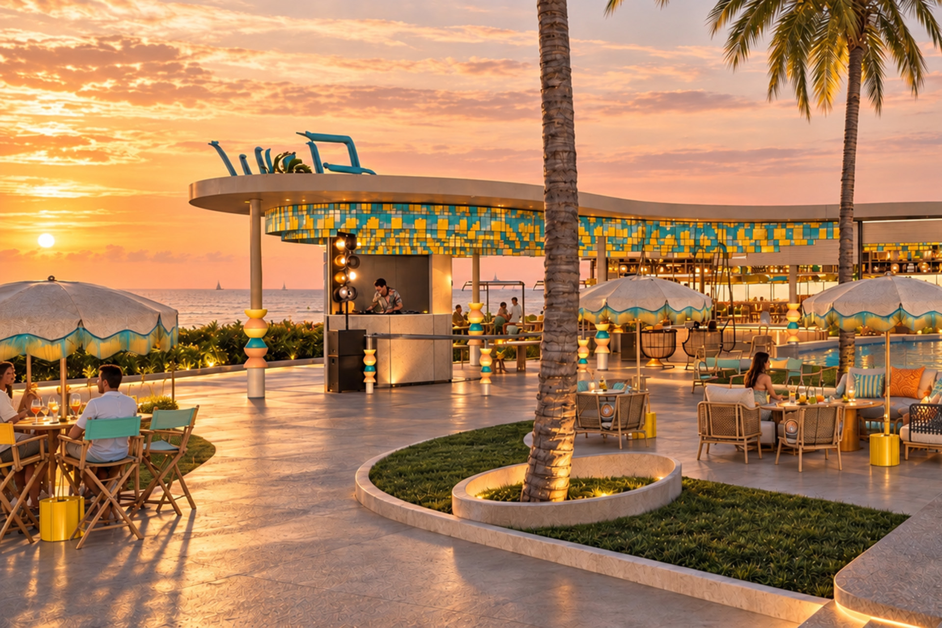 Flow Bar sea view