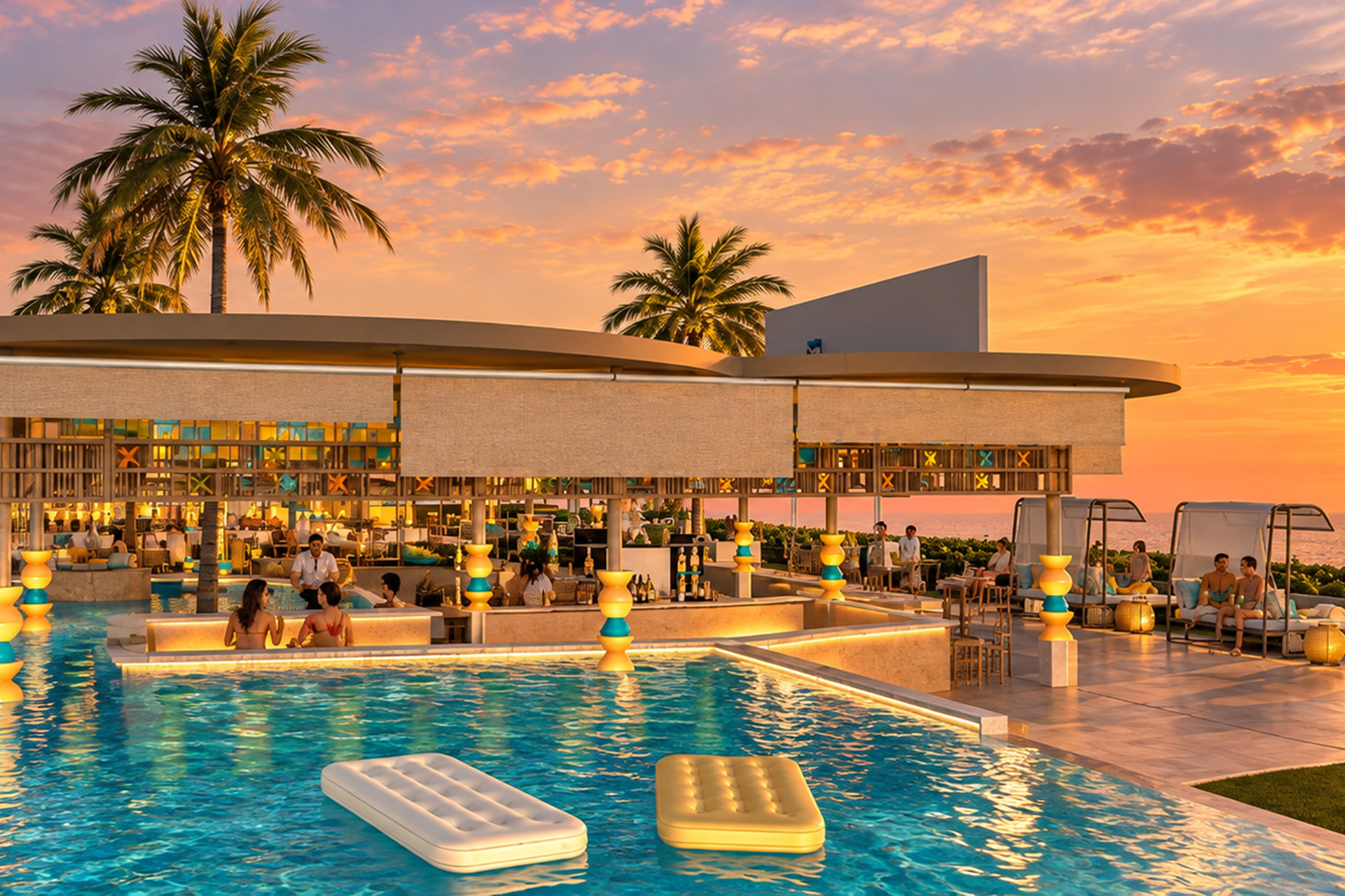 Flow Bar sea view