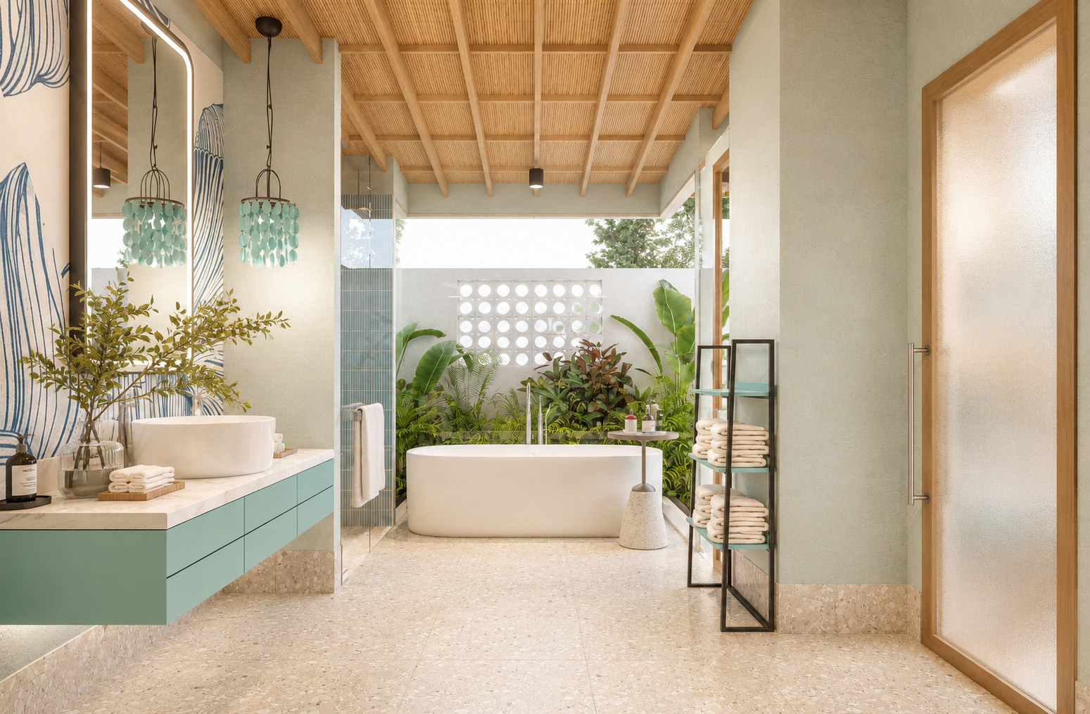 Garden Pool Villa terrace