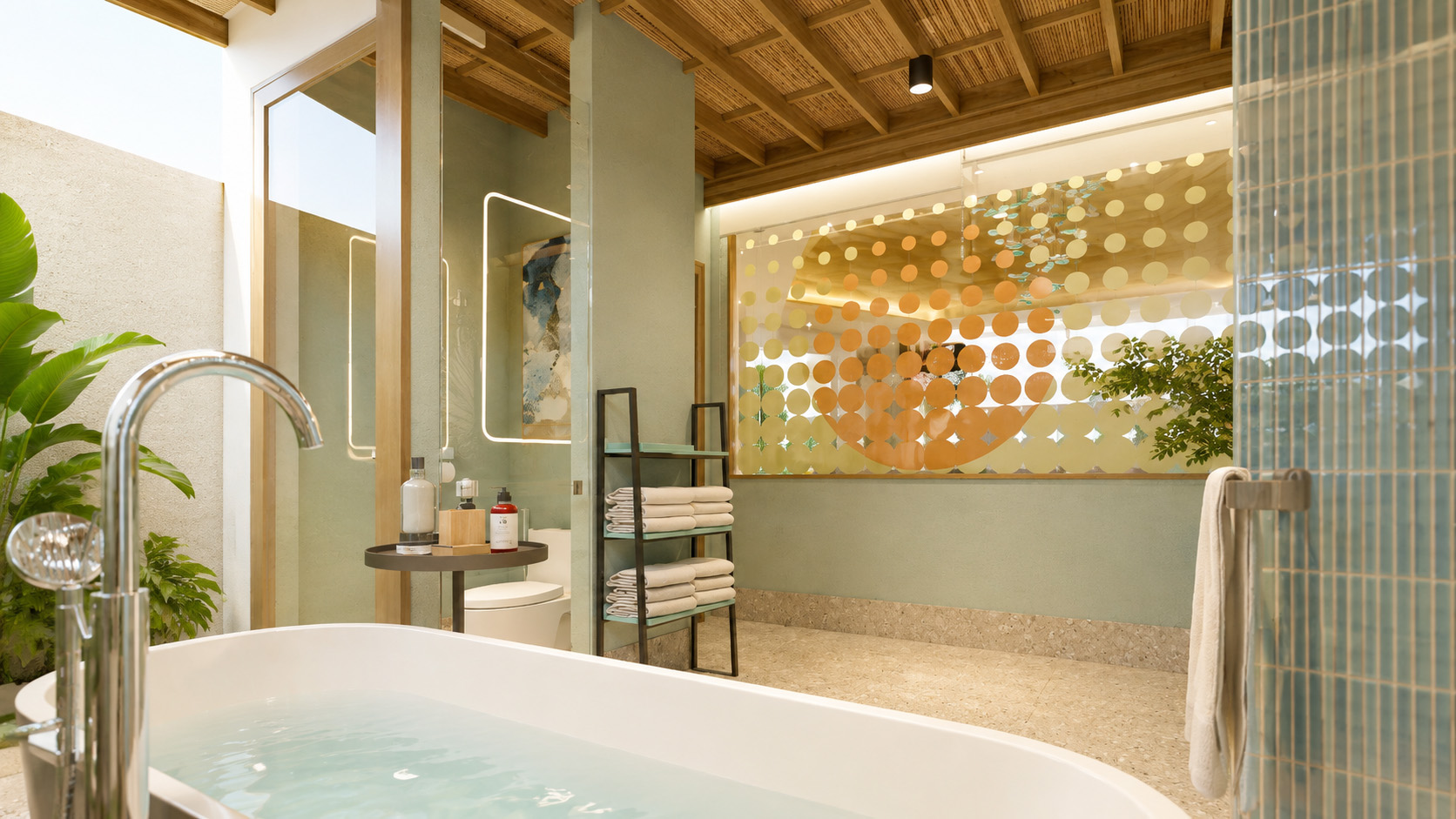 Garden Pool Villa bathroom